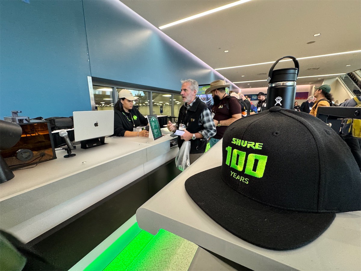 Shure100NAMM2025_IMG_7459