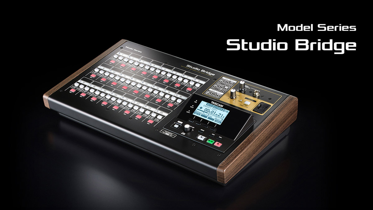 Tascam Introduces Studio Bridge Multitrack Recorder and USB Audio Interface Tascam Introduces Studio Bridge Multitrack Recorder and USB Audio Interface