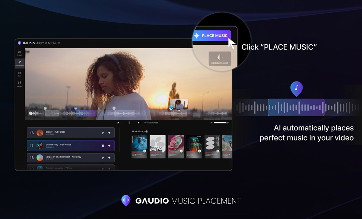 Gaudio Lab Presents New AI Music Placement Solution at CES 2025 Gaudio Lab Presents New AI Music Placement Solution at CES 2025