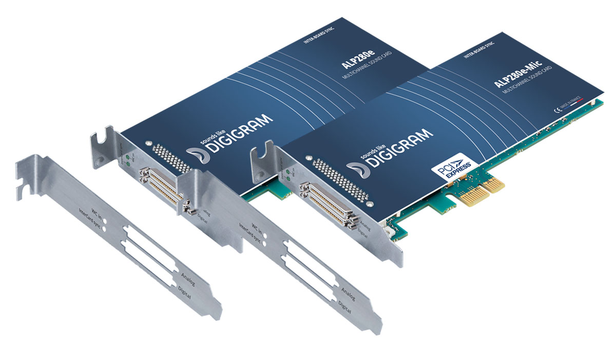 Digigram Releases ALP280e and ALP280e-MIC PCIe Sound Cards Digigram Releases ALP280e and ALP280e-MIC PCIe Sound Cards
