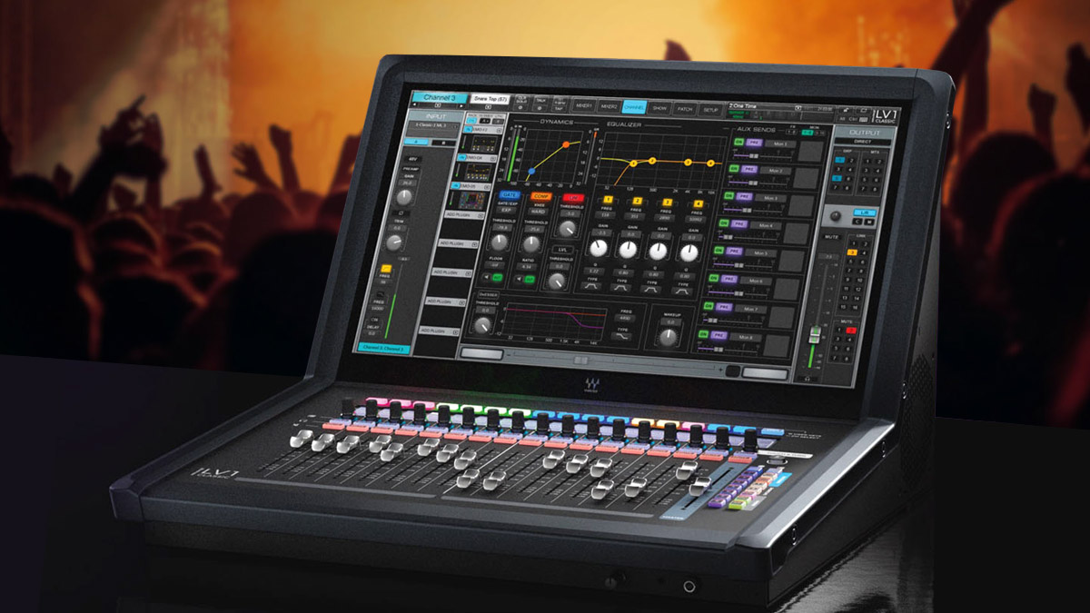 Waves Audio Introduces New eMotion LV1 Classic Integrated Live Mixing System Waves Audio Introduces New eMotion LV1 Classic Integrated Live Mixing System