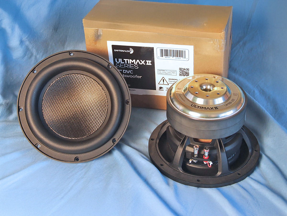 Test Bench: Dayton Audio’s Ultimax II 8-22 8” Subwoofer Test Bench: Dayton Audio’s Ultimax II 8-22 8” Subwoofer