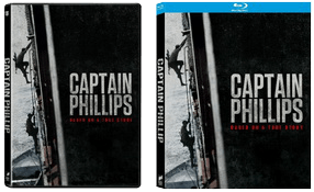 Captain Philips Blu ray & DVD