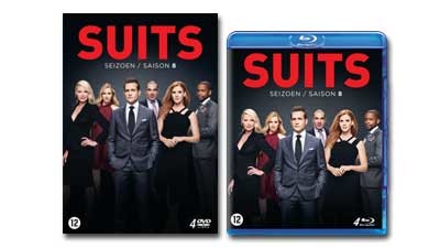 Suits - Seizoen 8 DVD + Blu-ray