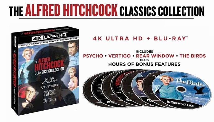 Alfred Hitchcock Classics Collection UHD