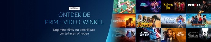 Amazon Prime Video Store banner