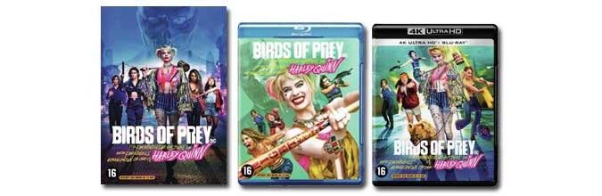 BIRDS OF PREY DVD, Blu-ray UHD