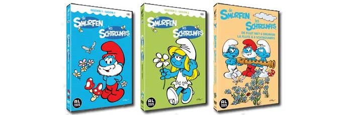 Smurfen Seizoen 1 & 2 DVD