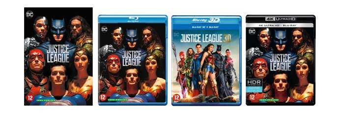 Justice League DVD & Blu-ray