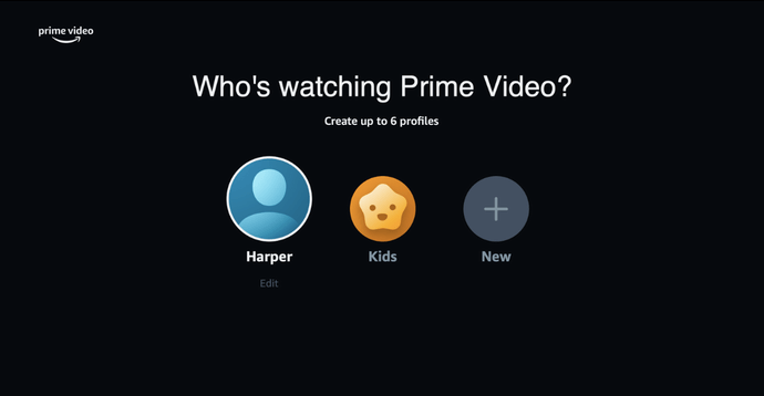 Amazon prime meerdere profielen