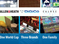 New Professional Audio Group Combines DiGiCo, Allen & Heath, and Calrec