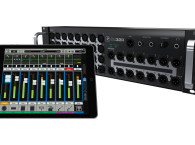Mackie DL32R Digital Live Sound Mixer Wirelessly Controlled From iPad