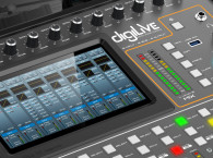New Studiomaster digiLiVE Hybrid Touch-Screen/Tablet Mixer