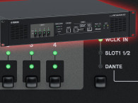 Yamaha RSio64-D Brings Mini-YGDAI Flexibility To Dante Networks
