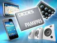 Diodes new Tiny Audio Class-D Amp Produces 1.9 W from 5V