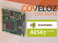 Coveloz Introduces New RAVENNA/AES67 Development Platform