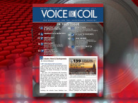 The October 2015 Issue of Voice Coil is Now Available