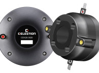 Celestion Introduces New CDX20-3020 and CDX1-1070 Ferrite Compression Drivers