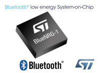 STMicroelectronics	 Powers Lower Power Projects with New BlueNRG-1 System-on-Chip