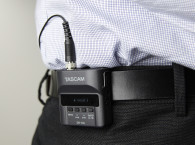 New Tascam DR-10L Ultra-Compact Recorder with Lavalier Microphone