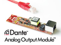 Audinate Introduces Dante Analog Output Adapter Module