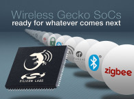 New Wireless Gecko Bluetooth 5-Compliant SoCs Help Developers Tackle Multiprotocol Design Challenges