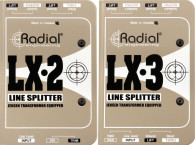 Radial's LX-3 and LX-2 Passive Line Splitters Now Shipping