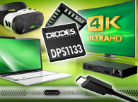 Diodes Introduces Power Switch to Fully Support USB Type-C Power Delivery and Fast-Role Swap