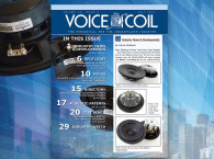 Get in the Loudspeaker Industry Loop with Voice Coil July 2017