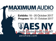 AES New York Convention 2017 to Feature New Exhibition Floor Expo Events and Expanded Technical Program and Events