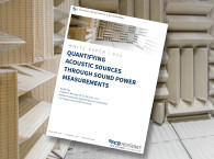 FREE white paper, "Quantifying Acoustic Sources Through Sound Power Measurements"