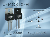 Toshiba Expands U-MOS IX-H MOSFET Family with 40V N-Channel Devices