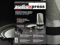 A Glimpse at The Past, Present and Future of Audio in audioXpress February 2018!