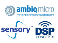 Ambiq Micro, DSP Concepts and Sensory Join Forces to Bring Always-On Voice Control to Portable, Battery-Operated Devices