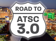 "Road to ATSC 3.0” exhibit in the Grand Lobby of NAB 2018
