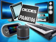 Diodes Targets Wireless Media Speakers with New 10W Stereo Class-D Audio Power Amplifier