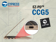 Cypress USB-C Power Delivery Controller Now Available for Use in Thunderbolt 3 Designs