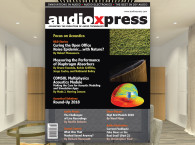 Get a New Perspective on Acoustics with audioXpress August 2018