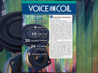 Feel the Pulse Of the Loudspeaker Industry with Voice Coil November 2018