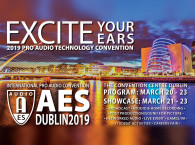 146th Audio Engineering Society AES Dublin 2019 Convention