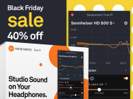 Sonarworks Offers 40% Black Friday Discount on True-Fi Headphone Calibration Software