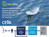 CEVA Introduces WhisPro, Neural Network-Based Speech Recognition Technology For Voice Assistants and Connected Devices