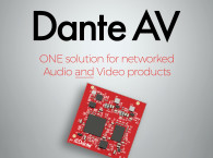 Audinate Announces Commercial Availability of Dante AV Module and Dante AV Product Design Suite