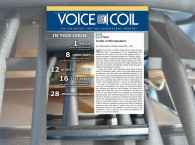 Large Speakers, Microspeakers, and Many Speakers in Voice Coil April 2019!