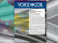 Designing and Manufacturing Loudspeakers? Voice Coil May 2019 is Now Available!