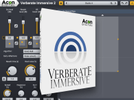 Acon Digital Verberate Immersive 2 Reverb Algorithm Now Supports Immersive Formats