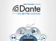 QSC Introduces Software-based Dante for the Q-SYS Ecosystem