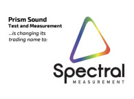 Prism Sound Test & Measurement Changes its Trading Name to Spectral Measurement