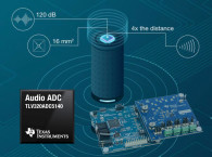 New TI Burr-Brown Audio Quad-Channel ADC Captures Voice at Four Time Larger Distances