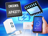 Second Generation USB PD Controller from Diodes Provides Platform for Quick Charger Solutions with Low Standby Power